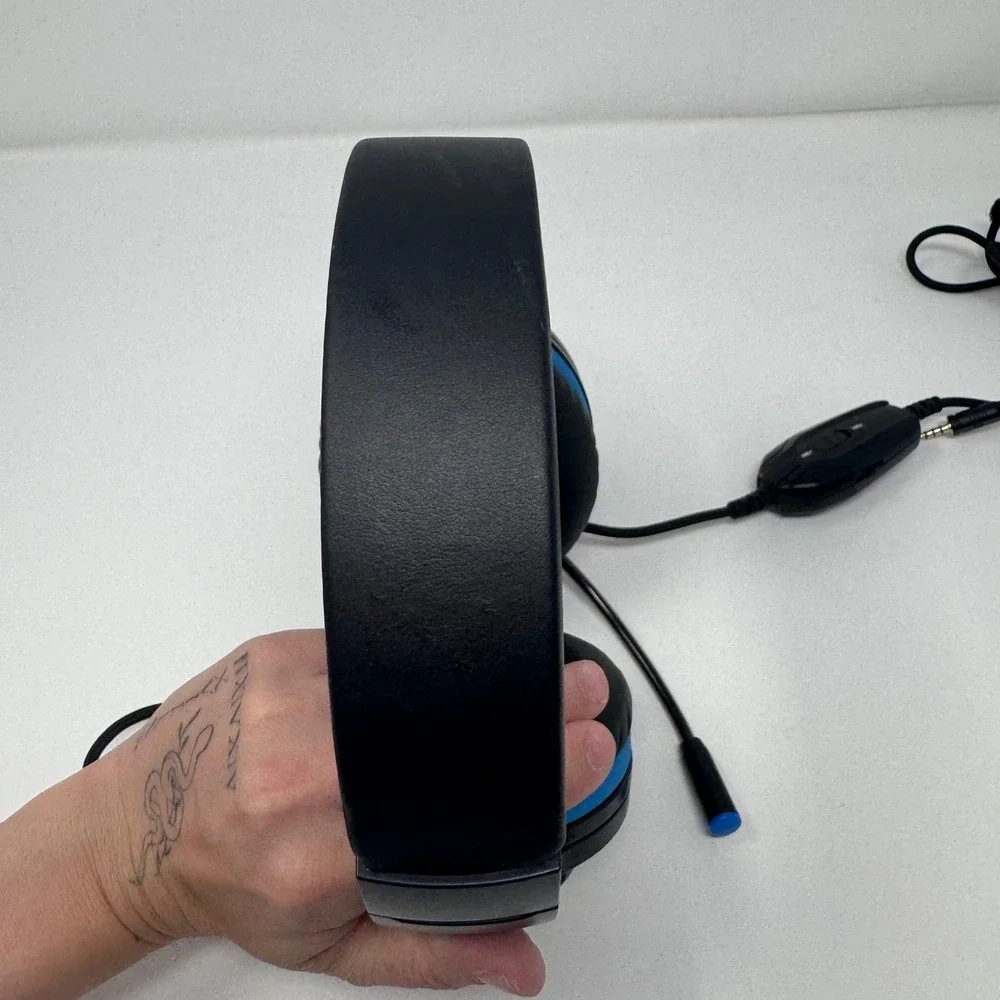 MASACEGON H-10 GAMING HEADSET BLACK & BLUE‎ Microphone